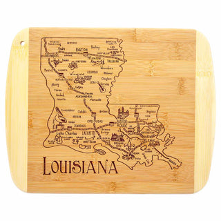 A Slice Of Life Louisiana Cutting Board