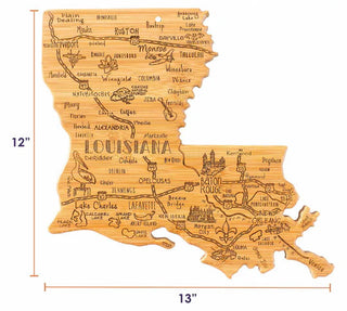 Destination Louisiana Cutting Board