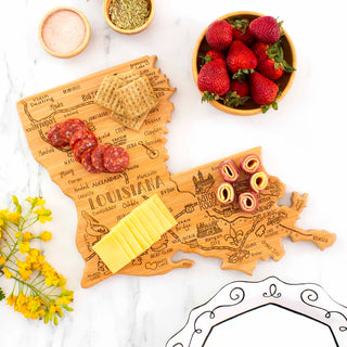 Destination Louisiana Cutting Board