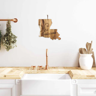 Origins Louisiana Cutting Board