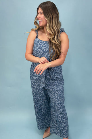 Wild At Heart Leopard Jumpsuit