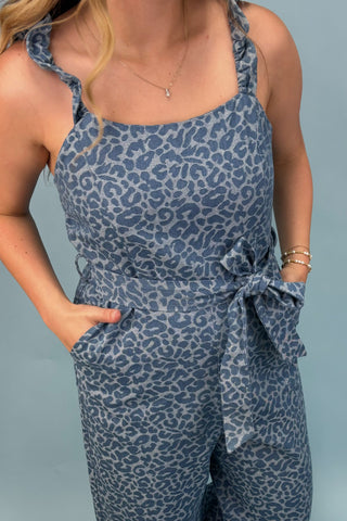 Wild At Heart Leopard Jumpsuit
