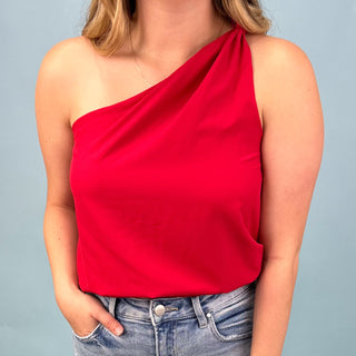 Simply Luxe Asymmetrical Top