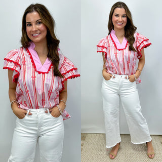 Stitched With Love Top *More Colors*