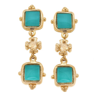 Susan Shaw Charlotte Deux Tier Earrings
