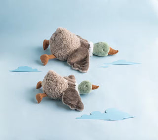 Meet Scout the Mallard Plush Pal, a 15-inch ultra-soft stuffed mallard duck featuring plush polyester fabric, a cuddly fill