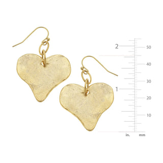 Susan Shaw Heart Earrings