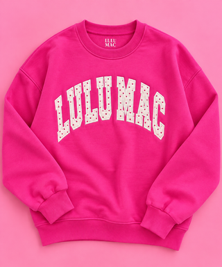Lulu mac pink polkadot 