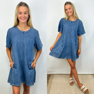 Blue Jean Baby Dress
