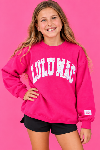 Lulu mac pink polkadot 