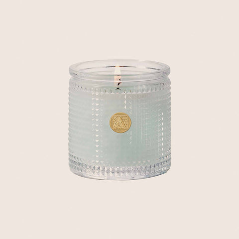 Aromatique Textured Glass Candles *More Scents*