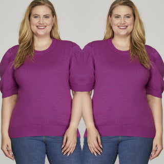 Plus Cozy Classic Sweater Top