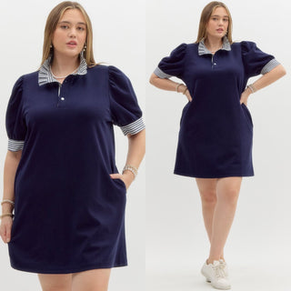 Plus Peaceful Dress