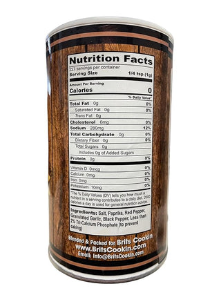 BritsCookin Cajun Seasoning