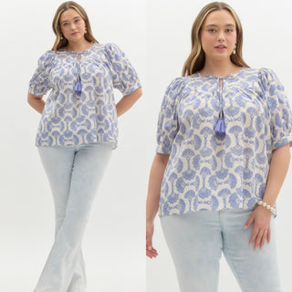 Plus Moroccan Muse Top