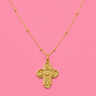 Susan Shaw Handcast Gold Cross