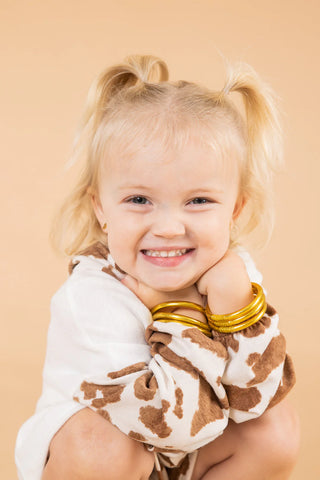 Budhagirl Kids Gold Bangle