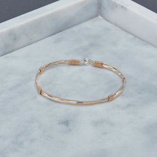 Be the Light Bracelet on Marble background