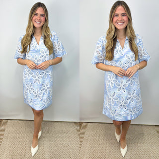 French Courtyard Dress
