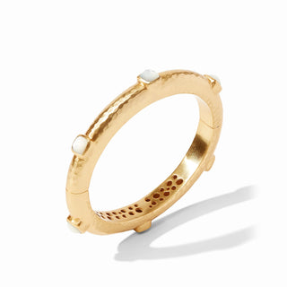 Julie Vos Catalina Stone Hinge Bangle -S