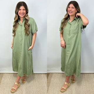 Coffee Shop Meet Up Dress *More Colors*