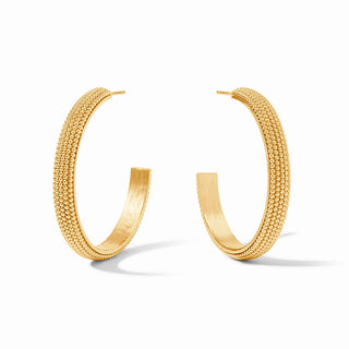 Julie Vos Beaded Eternity Hoop Earring *More Sizes*