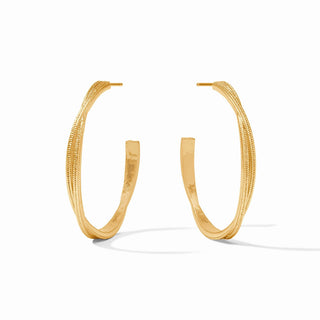 Julie Vos Cheval Twist Hoop Earring *More Sizes*