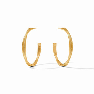 Julie Vos Cheval Twist Hoop Earring *More Sizes*