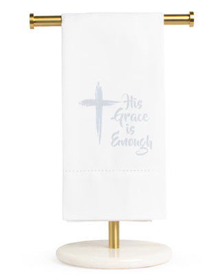 Shop the Royal Standard Inspirational Towel in multiple faith-inspired designs featuring Christian messages, blue accents, and beautiful decorative details.