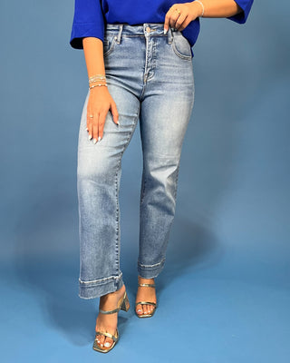 The Catherine TC HR Straight Jeans