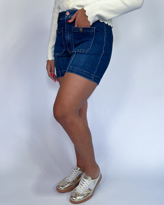 The Grace Louise HR Patch Pocket Shorts