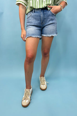 The Flutter Denim Shorts