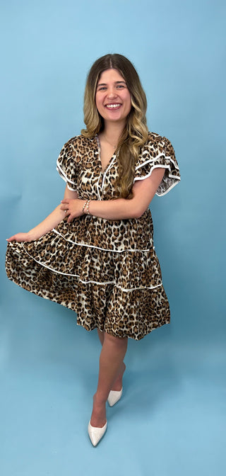 Star Of The Show Cheetah Print Dress