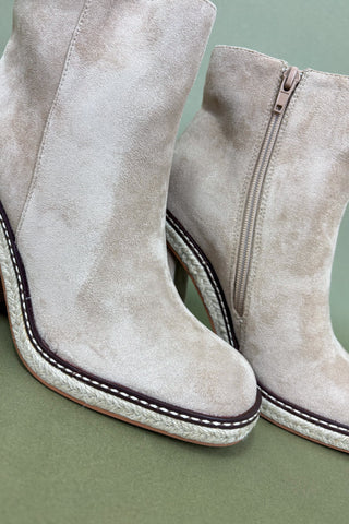 The Shelby Faux Suede Booties