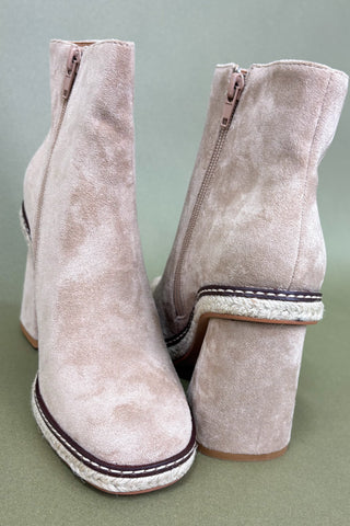 The Shelby Faux Suede Booties