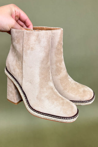 The Shelby Faux Suede Booties