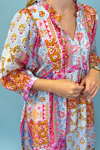 Sorbet Kisses Floral Mini Dress