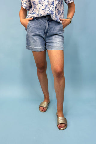 The Stormie Denim Trouser Shorts