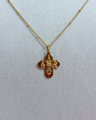 Susan Shaw Handcast Gold Cross