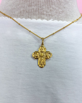 Susan Shaw Handcast Gold Cross