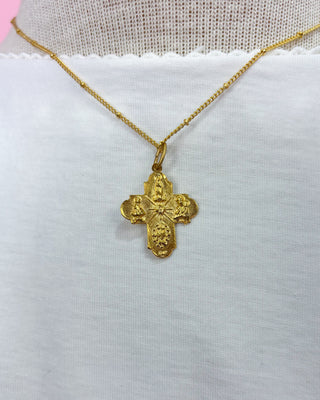 Susan Shaw Handcast Gold Cross