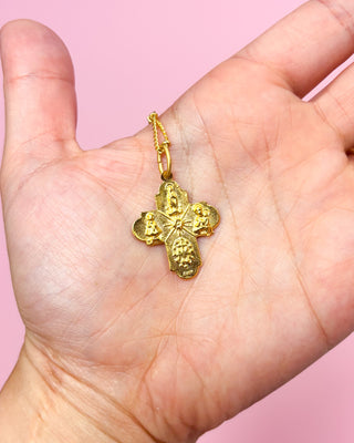 Susan Shaw Handcast Gold Cross