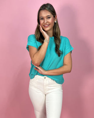 Lounging in Luxury Basic Ribbed Knit Top *More Colors*