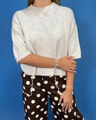 Daily Essential 1/2 Sleeve Sweater *More Colors*