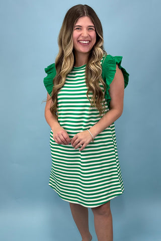 Bungalow Party Green Dress