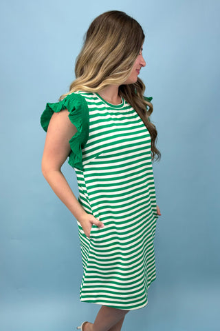 Bungalow Party Green Dress
