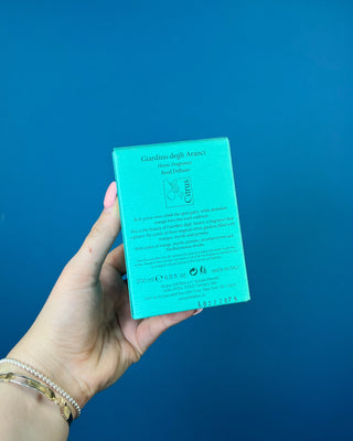 Acqua dell'Elba 6.8 oz reed diffuser made in Italy, available in multiple scents including Capo ai Pini, Mare, and Giardino degli Aranci for luxurious home fragrance.