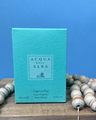 Acqua dell'Elba 6.8 oz reed diffuser made in Italy, available in multiple scents including Capo ai Pini, Mare, and Giardino degli Aranci for luxurious home fragrance.