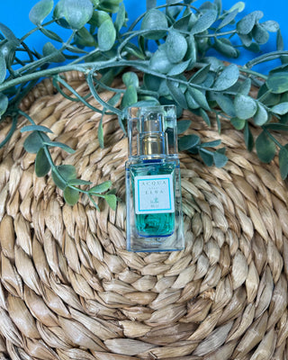 Acqua dell'Elba Blu Women's Eau de Parfum 0.5 fl oz travel-size perfume made in Italy with fresh floral and woody Mediterranean-inspired notes.