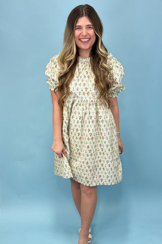 Tea and Chit Chat Floral Dress